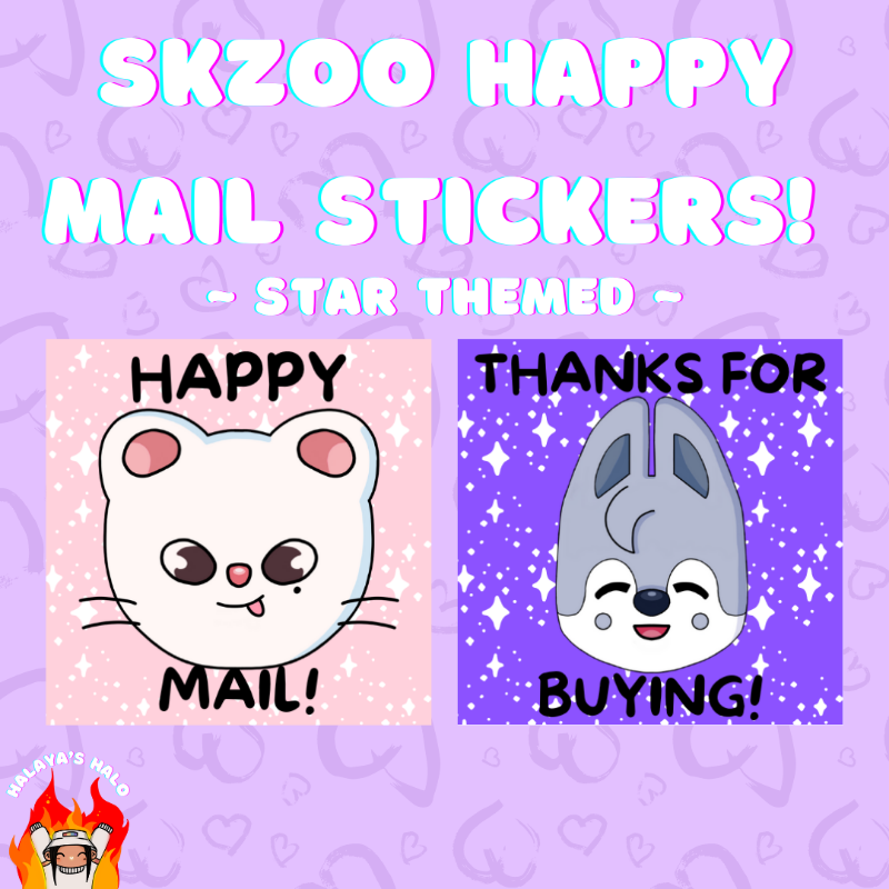 happy mail stickers - stars! Main Image